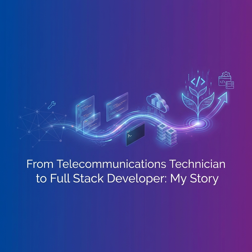 De Técnico en Telecomunicaciones a Full Stack Developer: Mi Historia