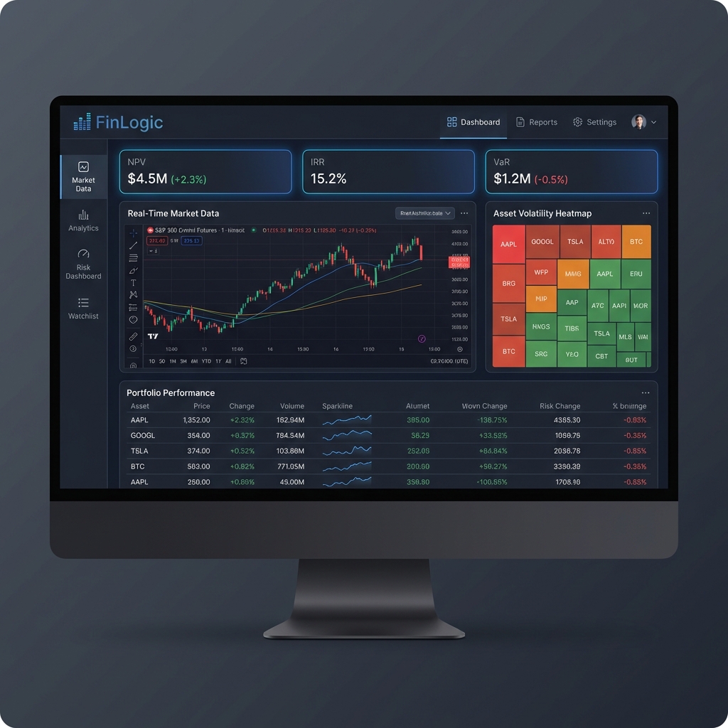 Dashboard Analítico FinLogic