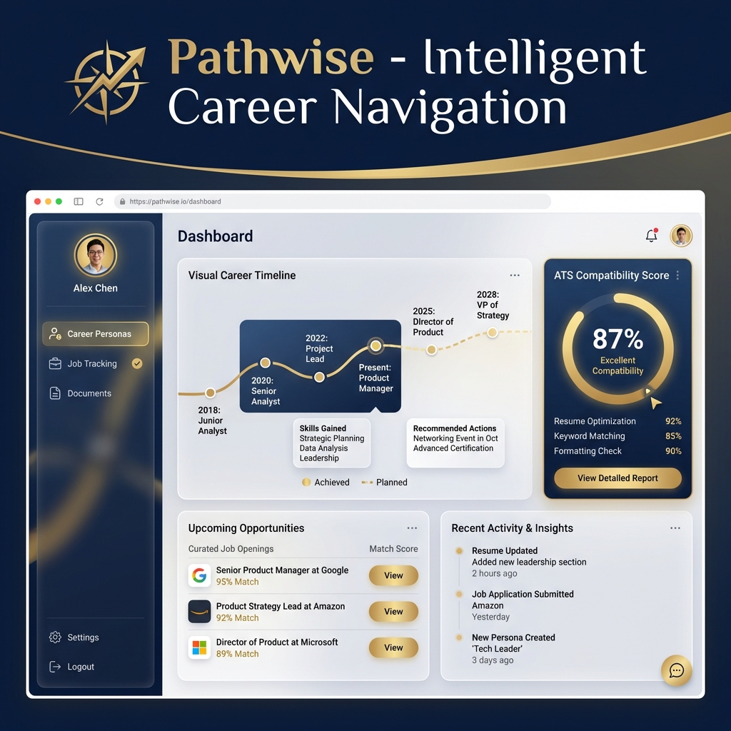 Interfaz Dashboard Pathwise
