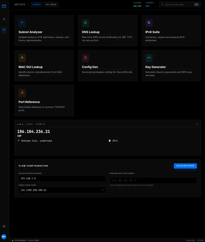 NetOpsToolkit Infrastructure Tool
